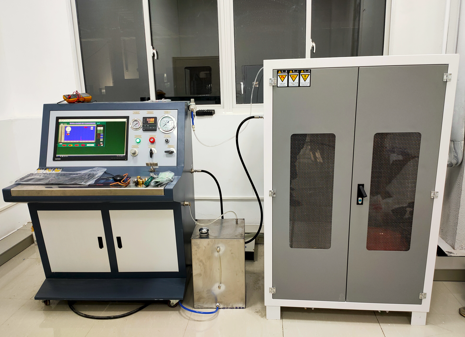 橡膠管道水壓耐壓檢測機